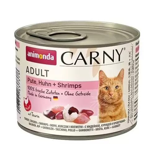 ANIMONDA konzerva CARNY Adult - krůta, kuře+ráčci 200g