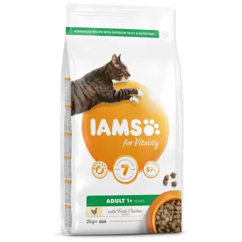 Krmivo IAMS Cat Adult Chicken 2kg 