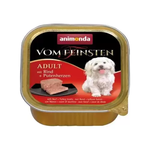 ANIMONDA paštika ADULT - hovězí, krůtí srdce pro psy 150g
