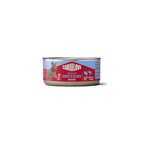 Carnilove Cat Can Paté Turkey&Salmon Kittens 100g