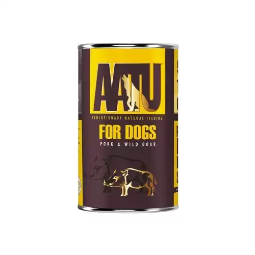 AATU Dog Pork&Wild Boar konz. 400g