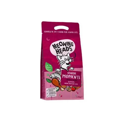 MEOWING HEADS Senior Moments 1,5kg