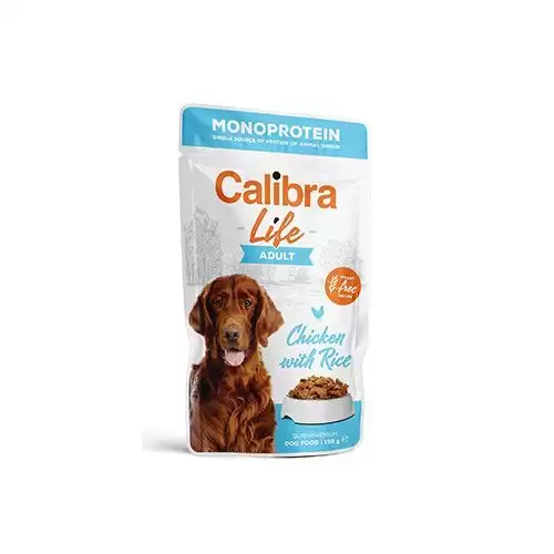 Calibra Dog Life kapsa Adult Chicken 150g