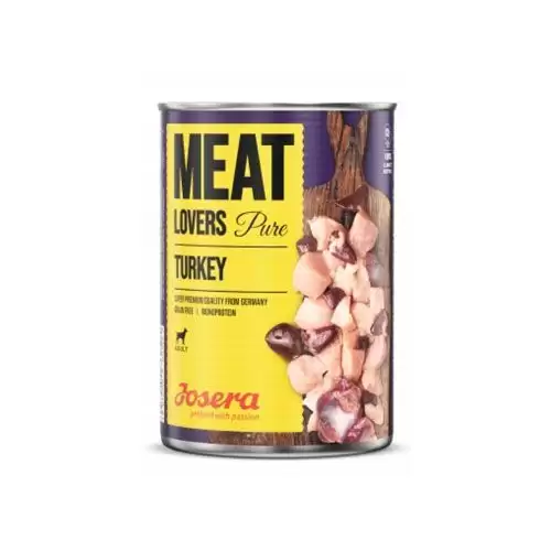 Josera Dog konz. Meat Lovers Pure Turkey 400g