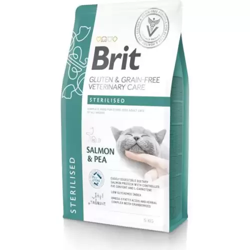  Brit Veterinary Care Cat Sterilised  5 kg