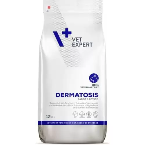  VetExpert VD 4T Dermatosis Dog Rabbit&Potato 12 kg