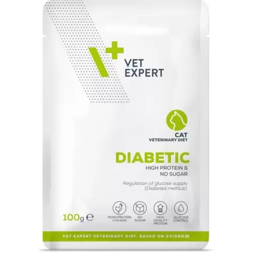  VetExpert VD 4T Diabetic Cat kapsičky 100g