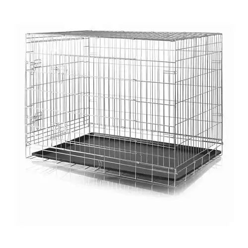 Interiérová klec, pozinkovaná s plastovým dnem S: 64 x 54 x 48 cm