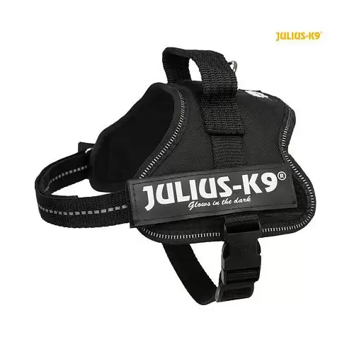 Julius-K9 silový postroj Mini-Mini/XS 40-53 cm/22 mm  - černá