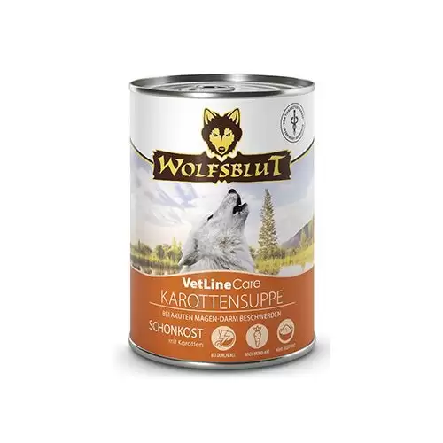 Wolfsblut Dog VetLine Care Carrot Soup konz. 395g