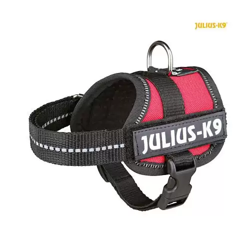 Julius-K9 silový postroj Baby 1/XS 30-40 cm,  - červený