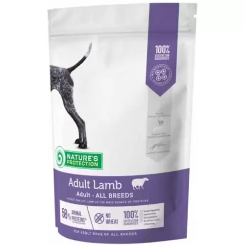  Nature's Protection Dog Dry Adult Lamb 500 g