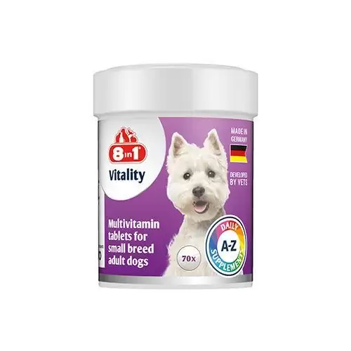Vitality Multivitamin 8in1 for Small Breeds 70tbl