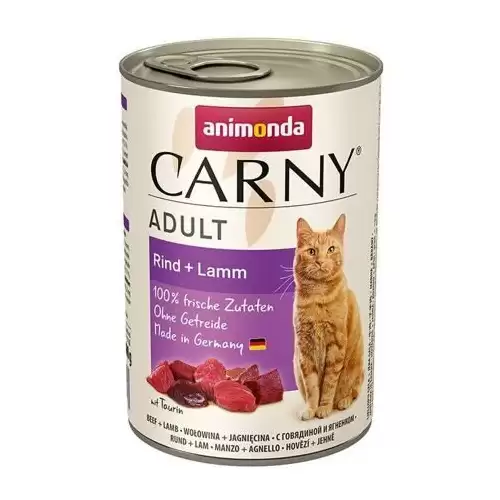 ANIMONDA konzerva CARNY Adult - hovězí, jehněčí 400g