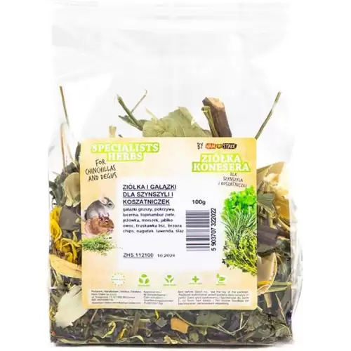  HamStake Specialist Herbs&Branches Chinchilla 100g