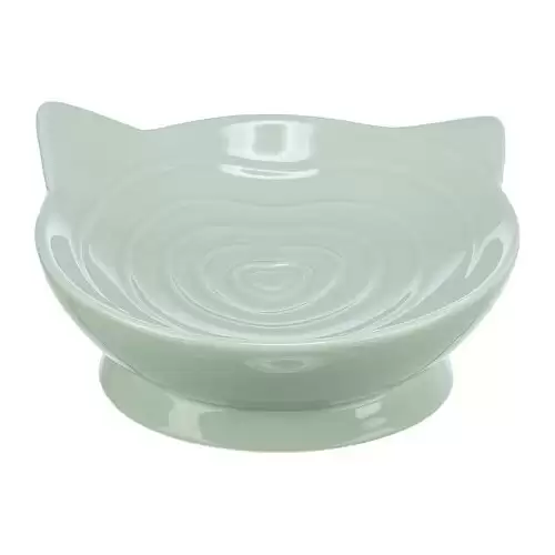Keramická miska VIVIANA, tvar kočičí hlavy, 0,15 l/o 14 cm, šalvějová