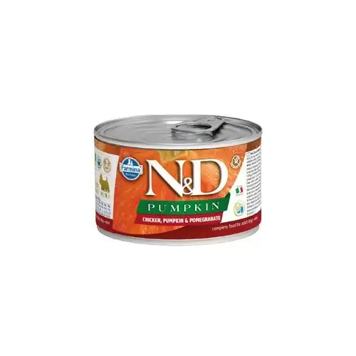 N&D DOG PUMPKIN Adult Chicken & Pomegranate Mini 140g