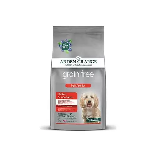 Arden Grange Dog GF Light/Senior Chick&Superfoods 2kg