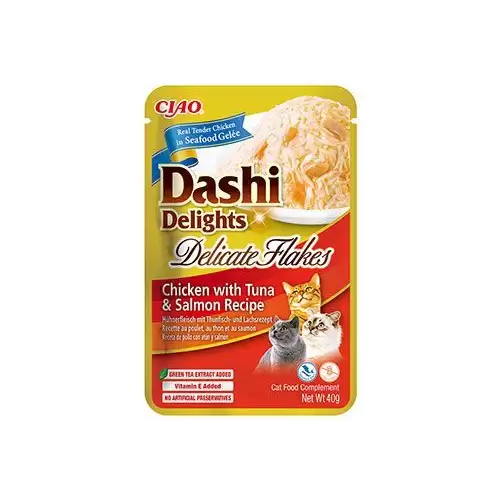 Churu Cat Dashi Delights Deli Flakes Chick&Tun&Salm40g