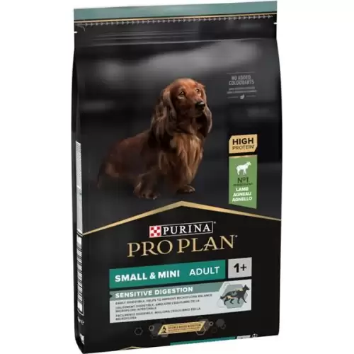  Pro Plan Dog Adult Small&Mini Sensitive Digestion jehně 7 kg