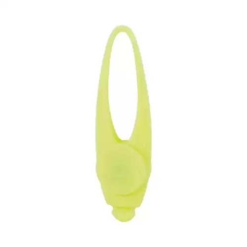 Blikací svítítko na obojek pro psy, silikonové, barevné ø 3,5 × 11 cm