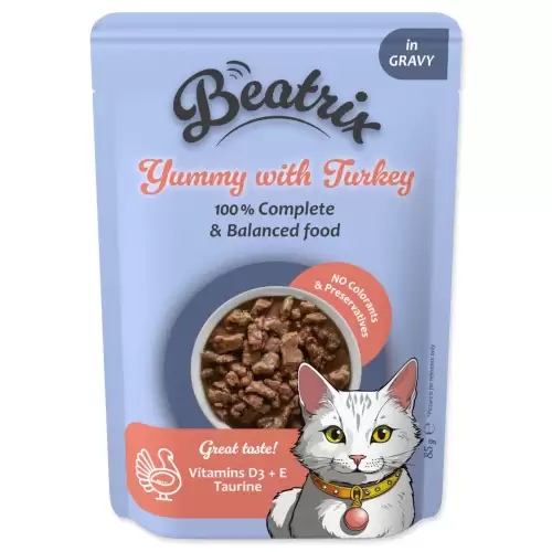 Kapsička Beatrix Adult s krůtím 85g