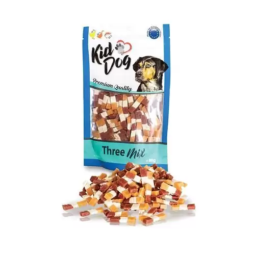 KIDDOG kuřecí a kachní masíčko s treskou 80 g