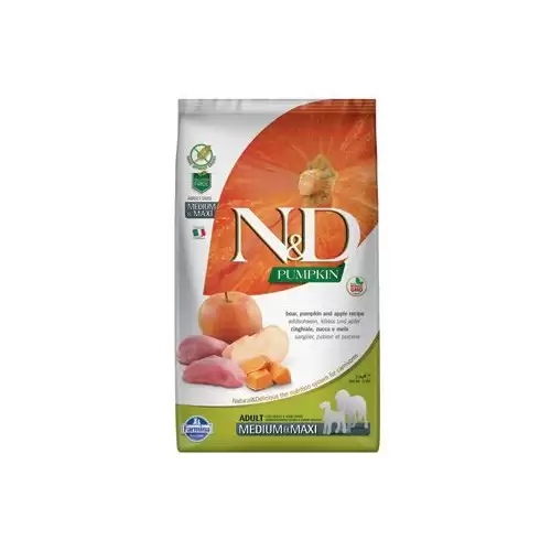 N&D Pumpkin DOG Adult M/L Boar & Apple 2,5kg