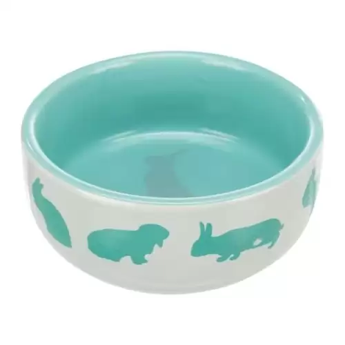 Keramická miska pro králíky barevná 250 ml/11 cm