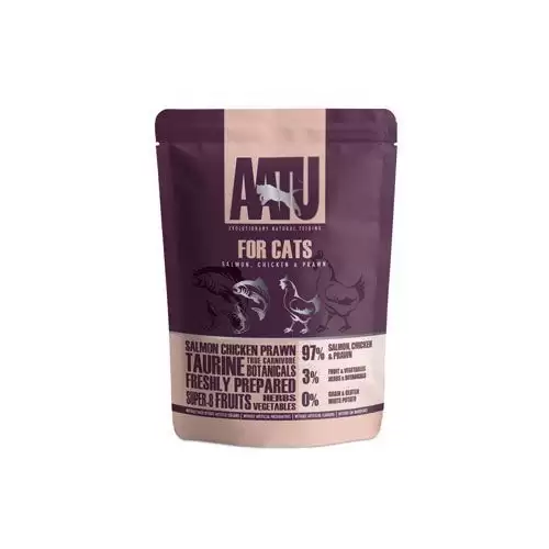 AATU Cat Salmon,Chicken&Prawn kapsa 85g