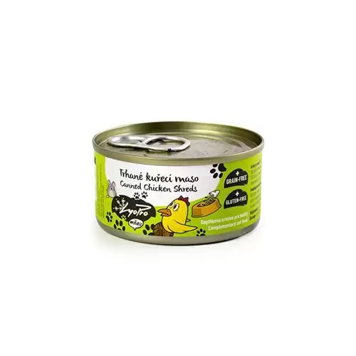 Lyopro Cat konz. Trhané kuřecí maso 85g