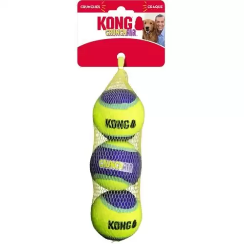  Hračka tenis KONG CrunchAir Balls M 3 ks