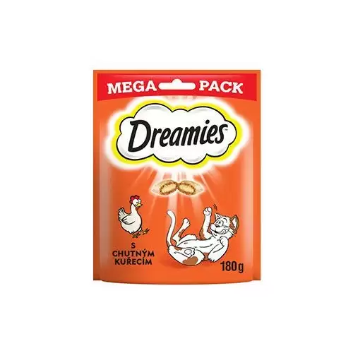 Dreamies kočka pochoutka Mega Pack kuřecí 180g