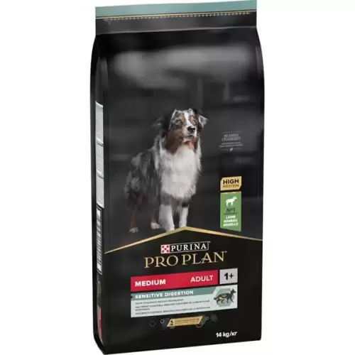  Pro Plan Dog Adult Medium Sensitive Digestion jehně 14 kg