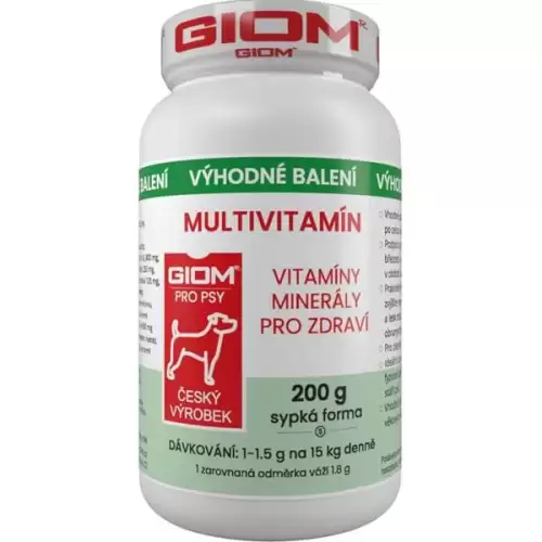  Giom S Multivitamín pro psy a kočky 200 g