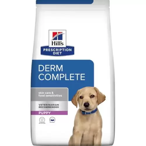  Hill's Prescription Diet Canine Puppy Derm Complete Medium 4 kg