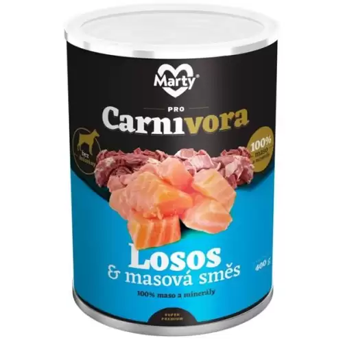  MARTY konz. pro psy ProCarnivora-losos+směs 400 g
