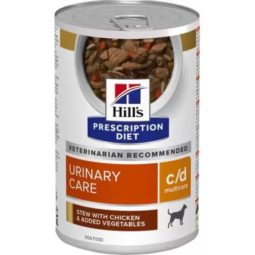  Hill's Prescription Diet Canine Stew c/d with Chicken & Vegetables konzerva 354 g
