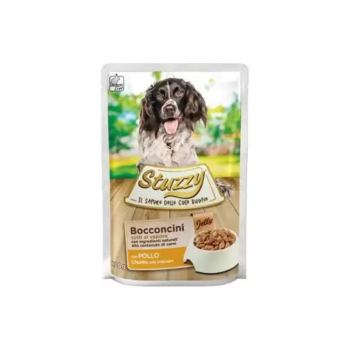Stuzzy Dog kapsa Adult kousky kuřecího 100g
