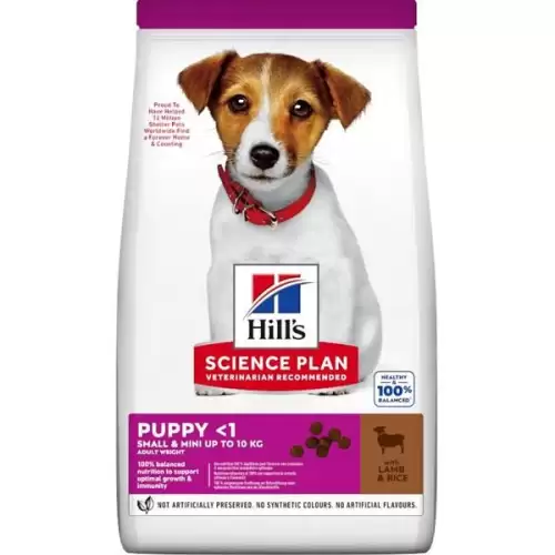  Hill's Science Plan Canine Puppy Small & Mini Lamb & Rice 6 kg