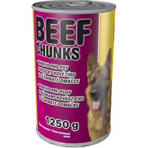  DELIKAN Konzerva pro psy beef 1250g