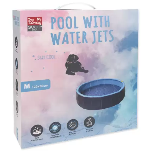 Bazének Dog Fantasy s vodními tryskami 120x30m