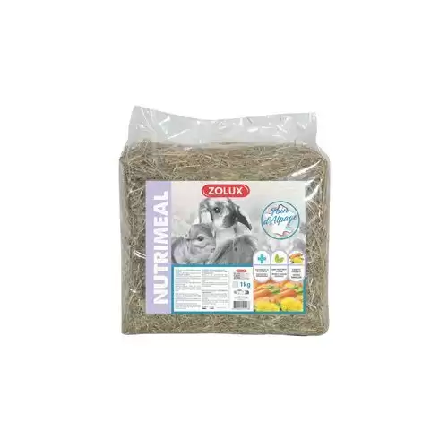 Seno NUTRIMEAL s mrkví a pampeliškou 1kg Zolux