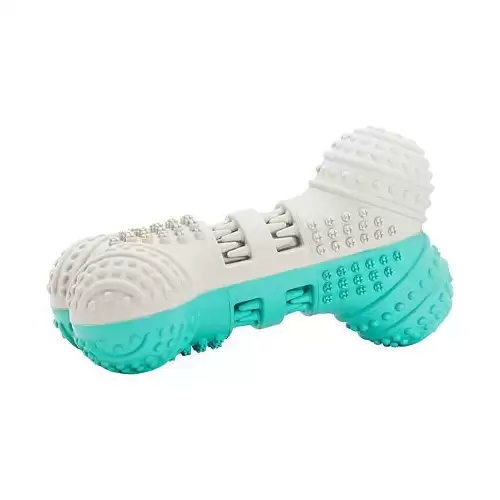 Dentální péče mátová kost 10 cm, dvoubarevná, HipHop Dog