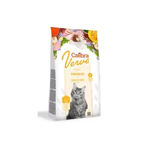 Calibra Cat Verve GF Sterilised Chicken&Turkey  750g