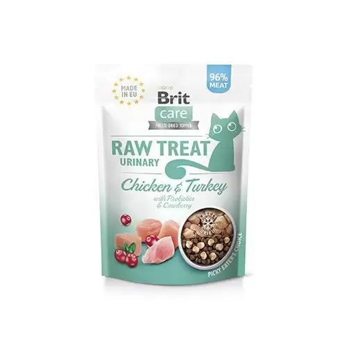 Brit Raw Treat Cat Urinary, Chicken&Turkey 40g
