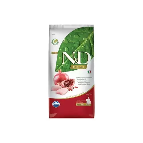 N&D PRIME CAT KITTEN Chicken & Pomegranate 10kg