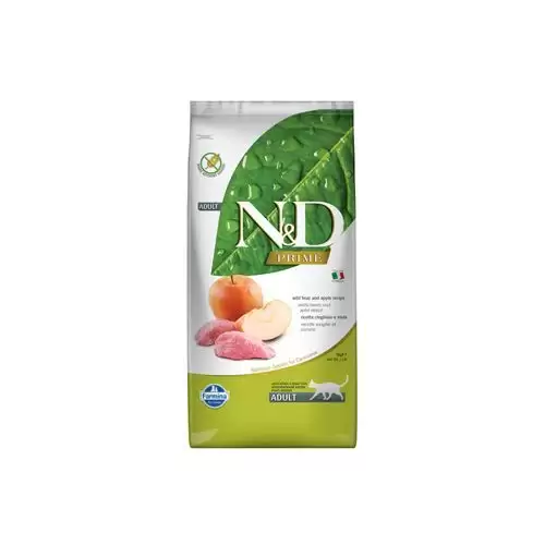 N&D PRIME CAT Adult Boar & Apple 5kg