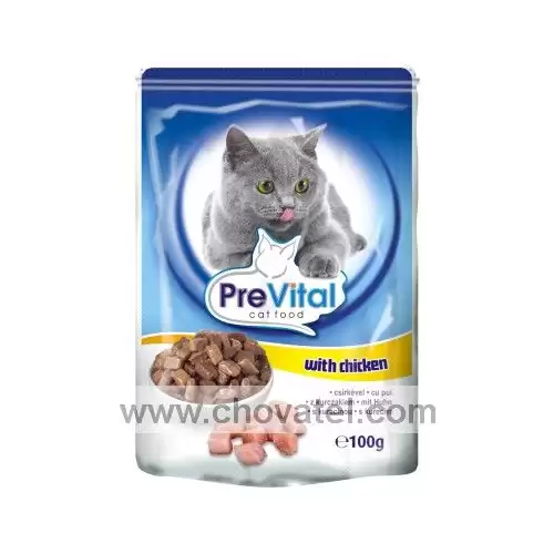 PreVital kapsa kočka kuře 100g