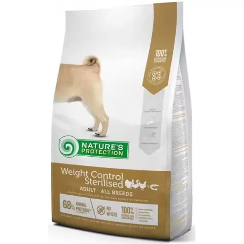  Nature's Protection Dog Dry Weight Control Sterilised 12 kg